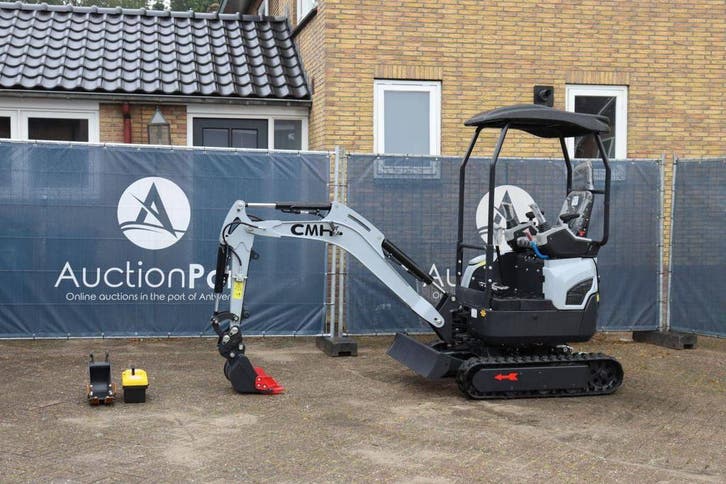 Veiling: Minigraver CMH HFT15 Diesel 10.2kW 2026 Nieuw, Zakelijke goederen, Machines en Bouw | Kranen en Graafmachines, Ophalen
