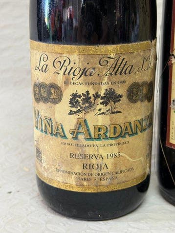 1981 La Rioja Alta, 904 & 1985 Viña Ardanza - Rioja Reserva,, Verzamelen, Nieuw