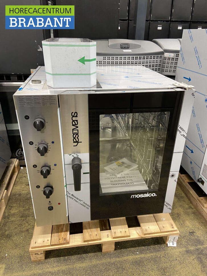 RVS Yesovens Mosaico Oven Stoomoven Combisteamer Steamer 6 x, Articles professionnels, Horeca | Équipement de cuisine, Enlèvement ou Envoi