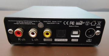 Topping - E30 II Hoge-resolutie USB/Coaxiaal/Optisch DAC &