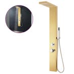 Gouden Douchepaneel RVS | Retour Deal | 61% Korting NU!, Verzenden, Nieuw, Inox, Douche
