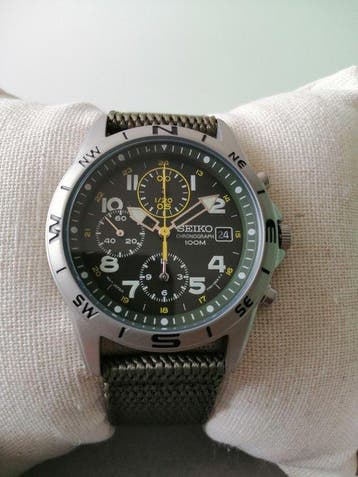 Seiko - Zonder minimumprijs - SND377R - Heren - na 2025, Handtassen en Accessoires