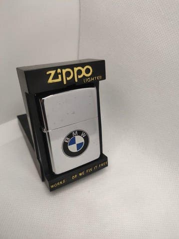Zippo - ZIPPO BMW Unused - Aansteker - Staal, Collections, Articles de fumeurs, Briquets & Boîtes d'allumettes