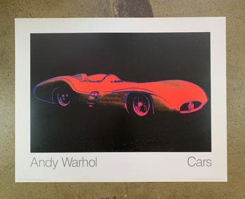 Andy Warhol (1928-1987) - Cars Formula I Car W 196 R Bj 1954