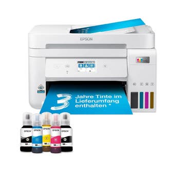 Multifunctionele A4 WiFi-printer EcoTank ET-4856 met inkt..., Ophalen of Verzenden, Nieuw