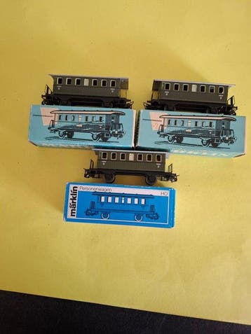 Märklin H0 - 4040/4000/4002 - Wagon de passagers pour trains, Nieuw