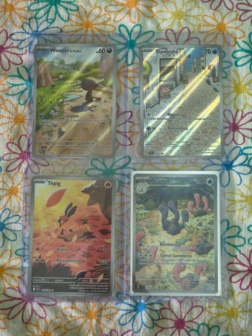 Pokémon - 10 Bulk kaarten 10 Full art, Nieuw