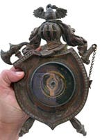 Mysterieus en archaïsch barometer uit de hoge Victoriaanse