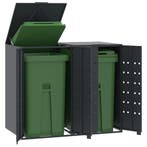 vidaXL Containerberging 2 containers 138x79x117 cm staal, Verzenden