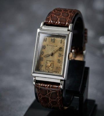 Eterna - Art Deco Tank mechanical - Zonder minimumprijs -, Nieuw