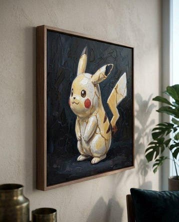 MEDSAN - Kintsugi Pikachu () - UNIQUE WORK, Antiek en Kunst