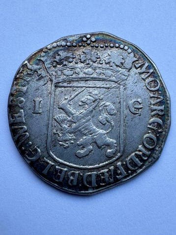 Nederland, West-Friesland 1 Gulden 1714 R muntvondst