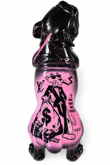 Daluxe Art - 1999 • Pink Panther Dog – 60 cm