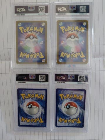 Pokémon - 4 Graded card Alternate art, Full art - PSA 10 -, Hobby en Vrije tijd, Verzamelkaartspellen | Pokémon, Nieuw