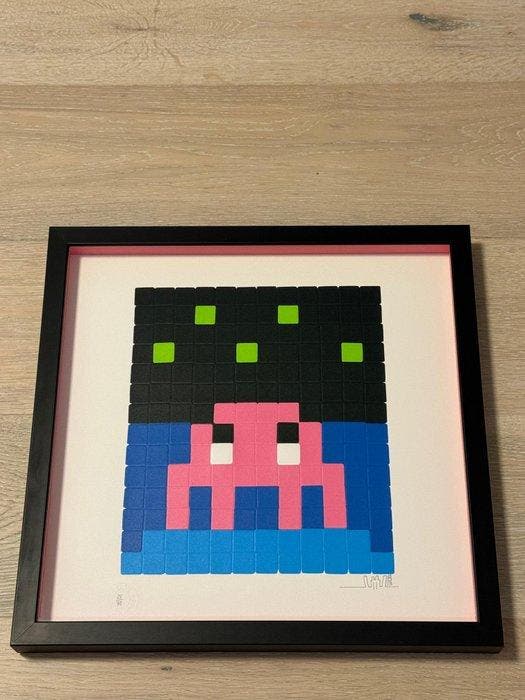 Invader (1969) - Space One Pink, Antiek en Kunst, Kunst | Designobjecten