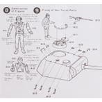 1:35 Schaalmodel Panzer Tank Bouwkit - Panzerkampfwagen, Hobby en Vrije tijd, Verzenden, Nieuw