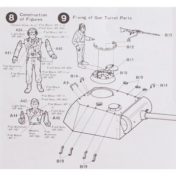 1:35 Schaalmodel Panzer Tank Bouwkit - Panzerkampfwagen, Hobby en Vrije tijd, Verzenden, Nieuw