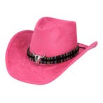 Roze Cowboy Hoed Luxe, Verzenden, Nieuw
