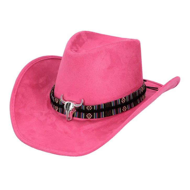 Roze Cowboy Hoed Luxe, Hobby & Loisirs créatifs, Articles de fête, Envoi