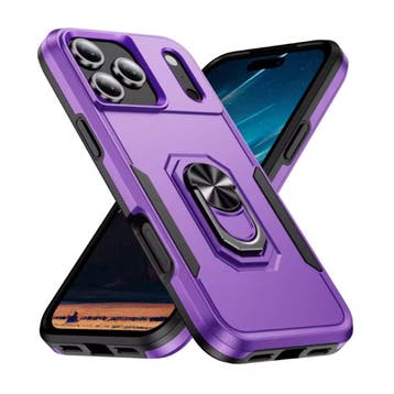 iPhone 16 Plus - Militair Shockproof Hoesje met Kickstand -, Verzenden, Nieuw