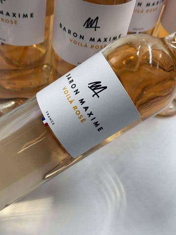 2024 Baron Maxime Voila Rosé Rosé - Provence - 18 Bouteilles, Verzamelen, Nieuw