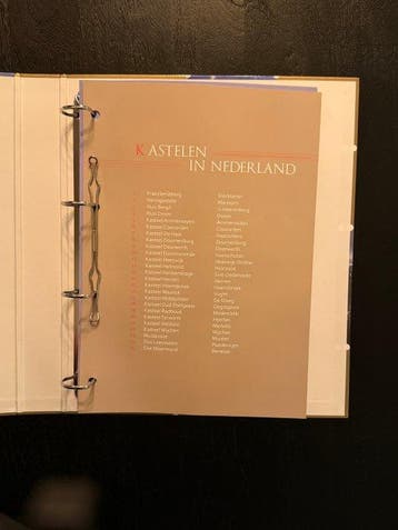Nederland - Kastelen in Nederland. Een complete collectie, Gestempeld