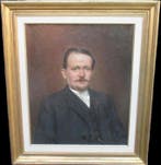 Italiaanse school (XIX) - Klassiek portret schilderij van, Antiek en Kunst, Kunst | Schilderijen | Klassiek