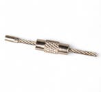 roestvaststaal Staaldraad 125 mm Staaldraad sleutelring, Verzenden, Nieuw