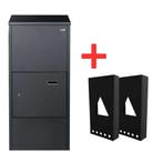 Pakketbrievenbus met onderstel - XXL PakketPanda Classic, Verzenden, Nieuw, Staal, Staande brievenbus