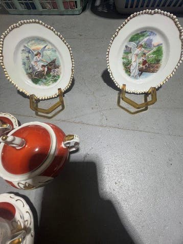 Koffieservies voor 6 (19) - Porselein