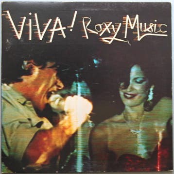 Roxy Music - Viva! The Live Roxy Music Album (LP 1976), Verzenden, Zo goed als nieuw