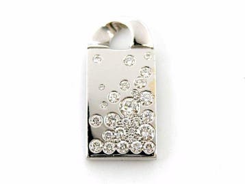Zonder minimumprijs - Dior - Hanger - 18 karaat Witgoud -, Bijoux, Sacs & Beauté