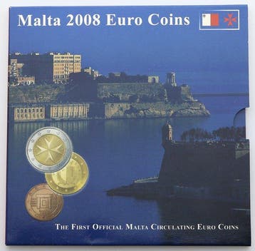 Malta. Year Set (BU) 2008/2016 (3 sets) (Zonder, Postzegels en Munten