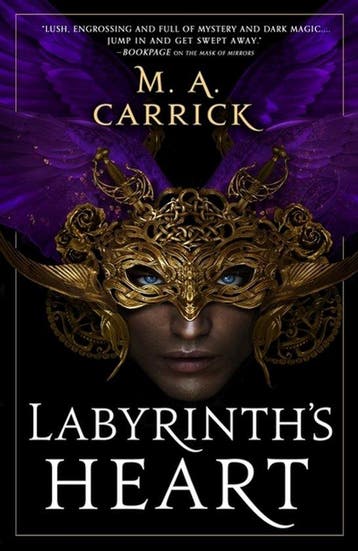 Labyrinths Heart 9780356515212 M. A. Carrick, Verzenden, Gelezen, M. A. Carrick