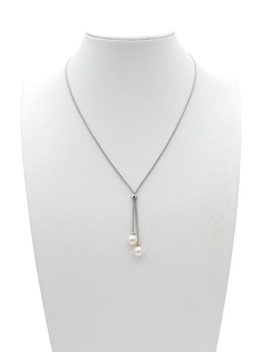 Halsketting - 18 karaat Witgoud, Bijoux, Sacs & Beauté, Colliers