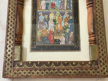 India (XX) - Scena di corte o darbar - Senza Riserva, Antiek en Kunst