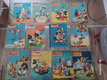 Le Journal de Mickey - Album N°2 + Année 1955 complète - 1, Livres