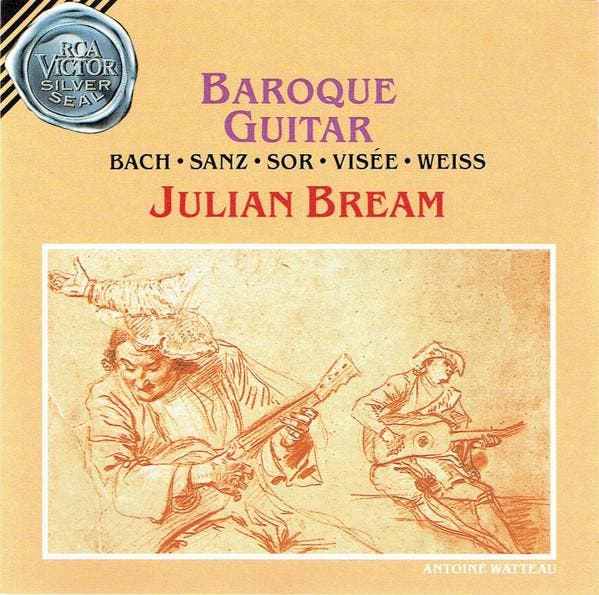 Julian Bream - Johann Sebastian Bach • Gaspar Sanz • Fernand, Cd's en Dvd's, Cd's | Pop, Gebruikt, Verzenden