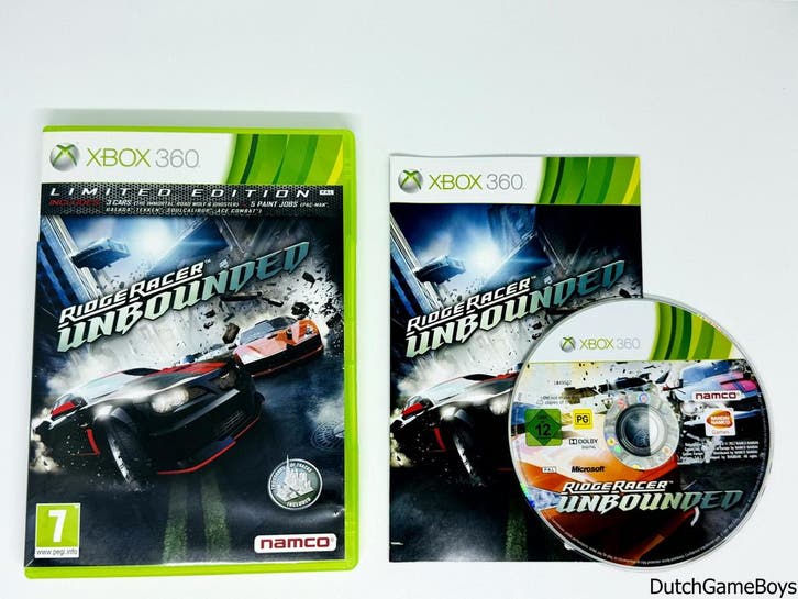 Xbox 360 - Ridge Racer - Unbounded - Limited Edition, Games en Spelcomputers, Games | Xbox 360, Gebruikt, Verzenden