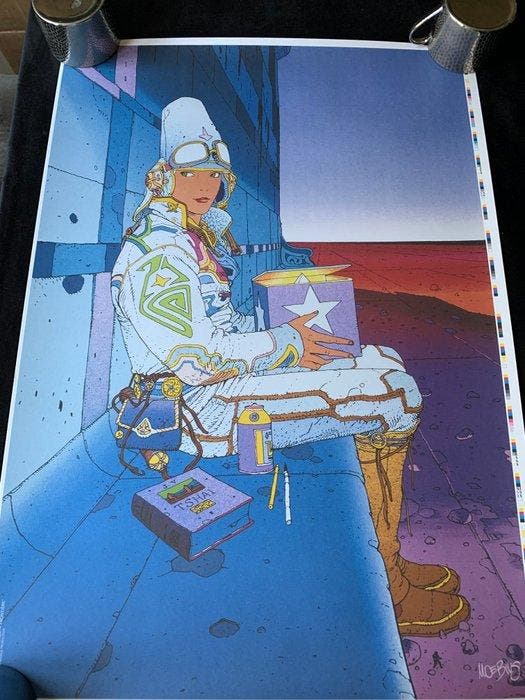 Moebius, Moebius - 3 Print - Arzach, Arzach - Épreuves, Boeken, Stripverhalen