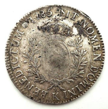 Frankrijk. Louis XVI (1774-1792). Ecu 1785-K, Bordeaux