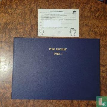 Piet Pienter en Bert Bibber - Pom archief Deel 1 De week..., Eén stripboek, Verzenden, Zo goed als nieuw, Hove, Jozef Van.