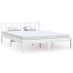 Bedframe 160x200 wit | -34% Retour deal | Snel weg!, Huis en Inrichting, Slaapkamer | Bedden, Verzenden, Wit, Tweepersoons, Zo goed als nieuw