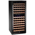 Wijnkoelkast | 265L (124x 75cl) | Zwart | 2 Zones |, Verzenden