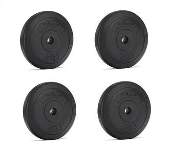 Halterschijven Set | 20kg Gietijzer | A-kwaliteit | Beste..., Ophalen of Verzenden, Halterschijven