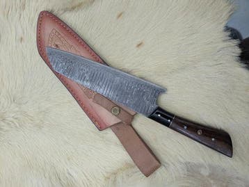 Handmade Bunka chef knife - Keukenmes - Staal - Noord