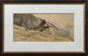 Pierre Paul Comba (1859-1934) - Chasseurs alpins du 7ème