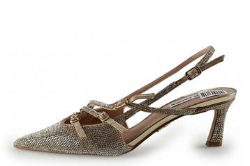 Steve Madden Slingbacks in maat 38 Goud, Kleding | Dames, Overige kleuren, Verzenden, Steve Madden, Zo goed als nieuw