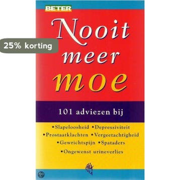 Nooit meer moe. 101 adviezen - Murla, Maryse van Murla, Verzenden, Gelezen, Murla