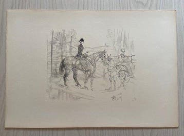 Henri De Toulouse-Lautrec (1864-1901) - Amazone et Tonneau